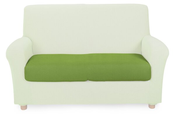 Copricuscino In Cotone Melange' 1 Posti Caleffi Tinta Unita Verde Caleffi