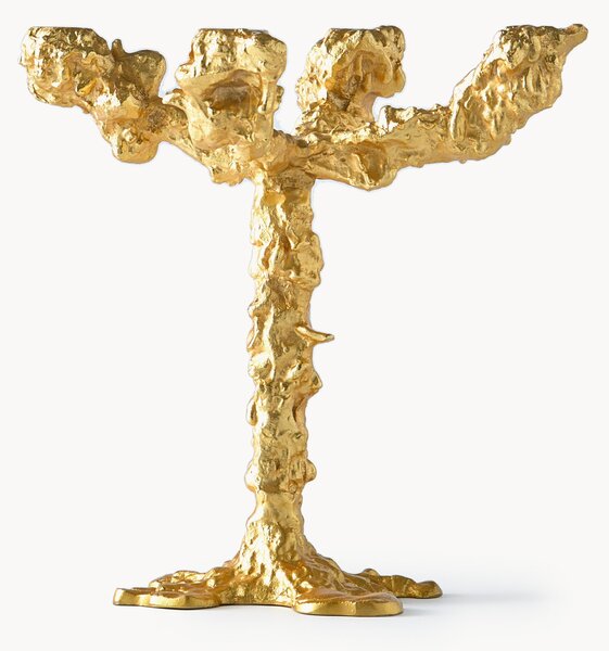 Candelabro in metallo fatto a mano Drip
