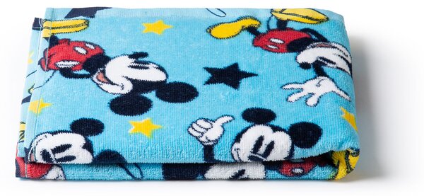 Asciugamano In Cotone Mickey Star CM. 50X80 Disney Ragazzo Caleffi