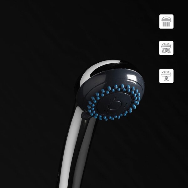 Soffione con tubo flessibile ø 7 cm Hydro - douceur d'intérieur