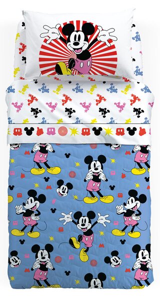 Copriletto Trapuntato In Cotone Mickey Fantasy Piazza E Mezza Warner Bros Ragazza Caleffi