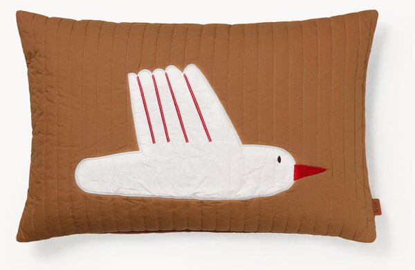 Cuscino in cotone organico Bird