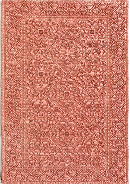 Tappeto arredo bagno in cotone 100% corallo Stintino 50X80 Corallo