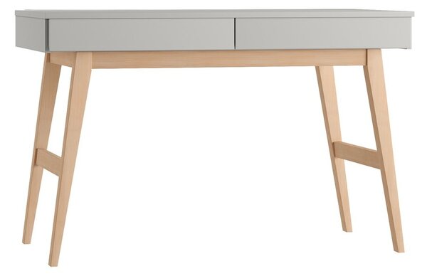 Scrivania per bambini con piano bianco 94x120 cm Swing - Pinio