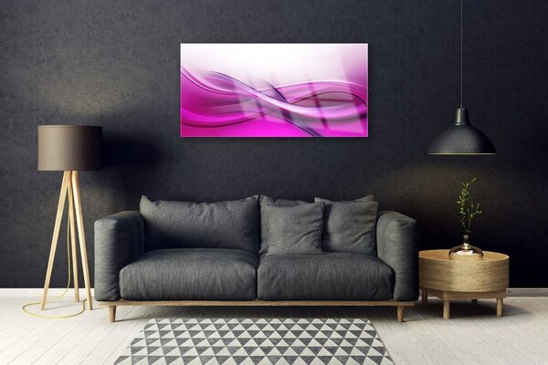 Quadro vetro Grafica astratta 100x50 cm 2 appendini