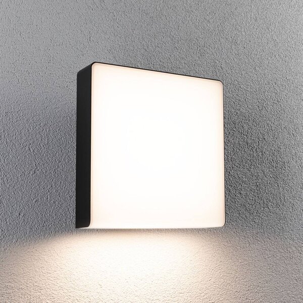 Paulmann Applique da esterno a LED Azalena, sensore, antracite Azalena, Nero, Alluminio