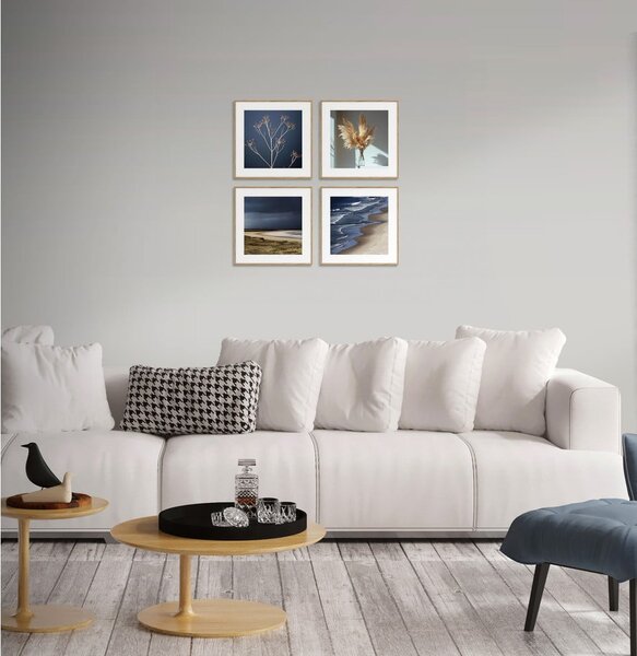 Quadri in set di 4 pezzi 30x30 cm Aesthetic - knor