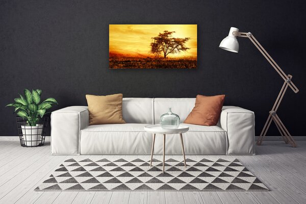 Quadro su tela Albero della natura 100x50 cm