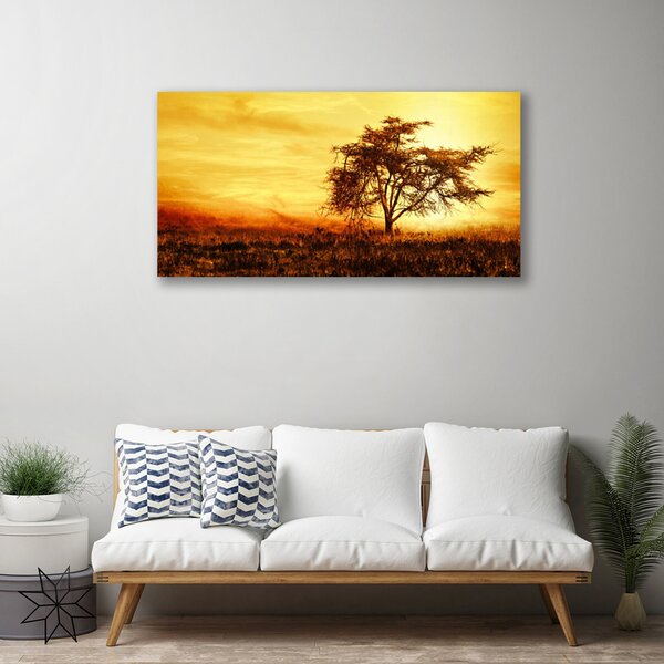 Quadro su tela Albero della natura 100x50 cm