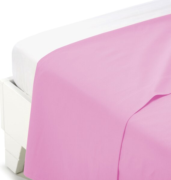 Lenzuolo Superiore In Cotone Cotone Tinta Unita Singolo Caleffi Tinta Unita Pink Caleffi