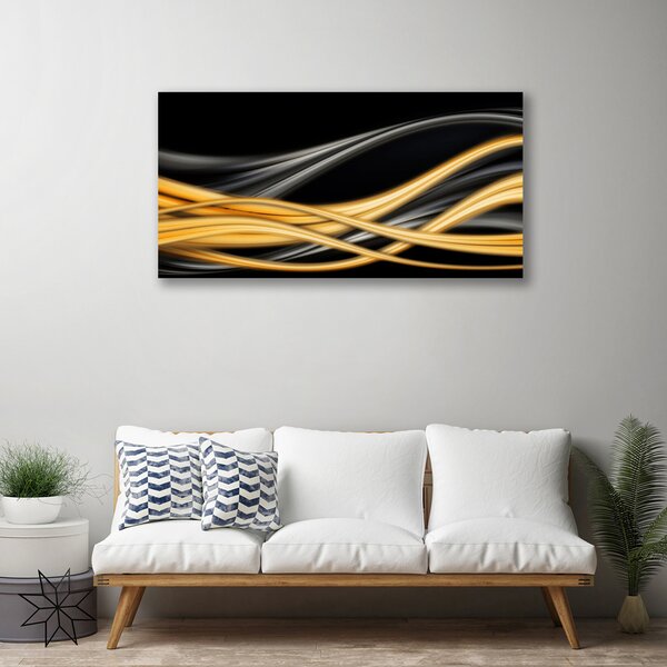 Quadro su tela Grafica di astrazione 100x50 cm