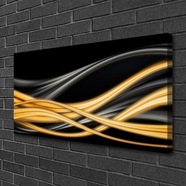 Quadro su tela Grafica di astrazione 100x50 cm