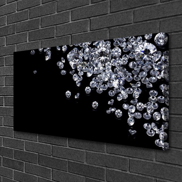 Quadro su tela Diamanti Art 100x50 cm