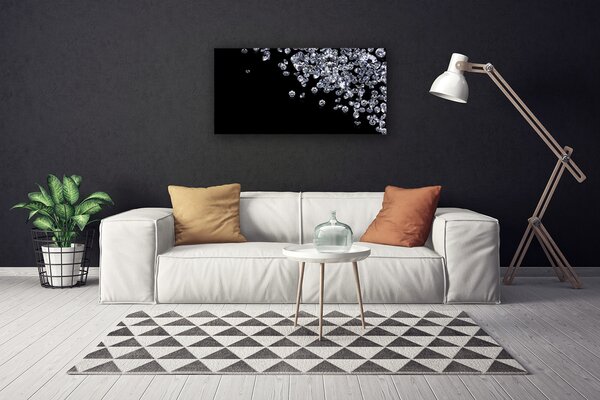 Quadro su tela Diamanti Art 100x50 cm