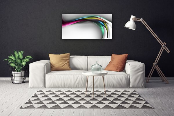 Quadro su tela Grafica di astrazione 100x50 cm
