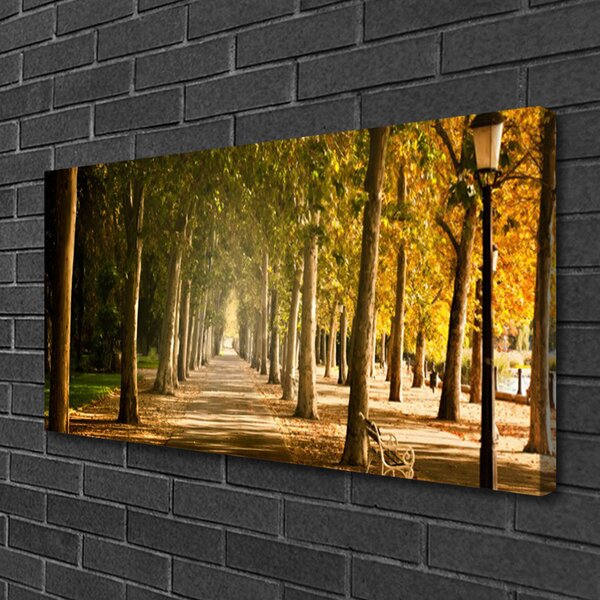 Quadro su tela Parco Alejka Paesaggio 100x50 cm