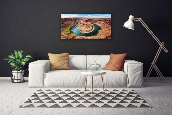Quadro su tela Paesaggio del Grand Canyon 100x50 cm