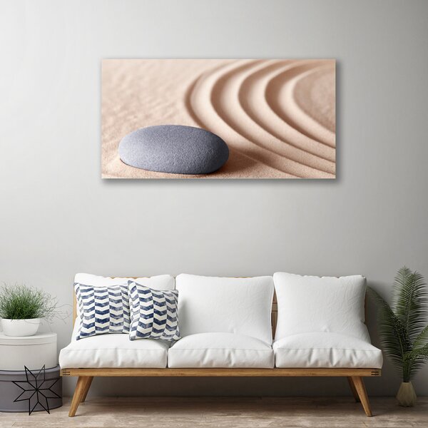 Quadro su tela Arte dell'arenaria 100x50 cm
