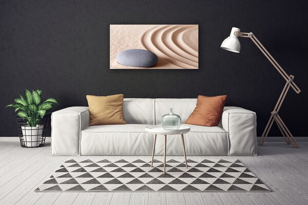 Quadro su tela Arte dell'arenaria 100x50 cm