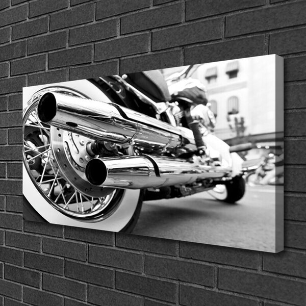 Quadro su tela Motore Art 100x50 cm