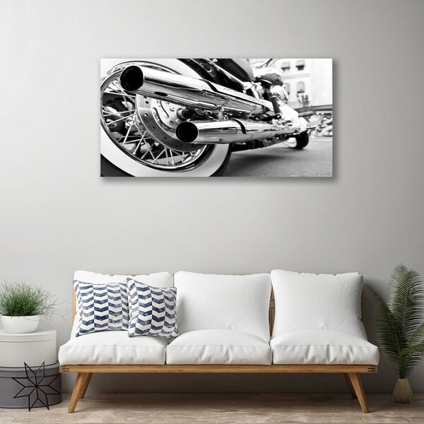 Quadro su tela Motore Art 100x50 cm