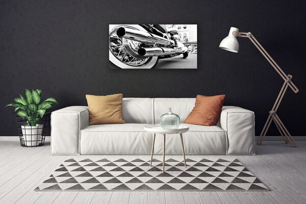 Quadro su tela Motore Art 100x50 cm
