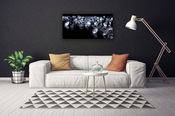 Quadro su tela Diamanti Art 100x50 cm