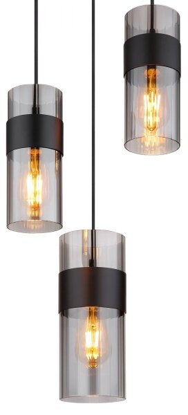 Globo 15718-3 - Lampadario a sospensione con filo SCARFINA 3xE27/60W/230V