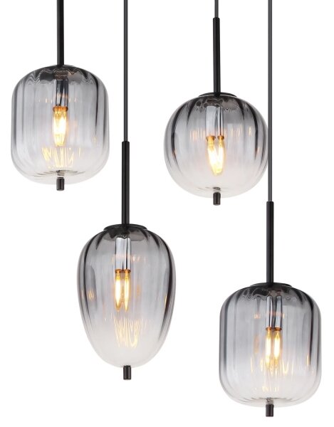Globo 15215-8 - Lampadario a sospensione con filo ATTILA 8xE14/40W/230V