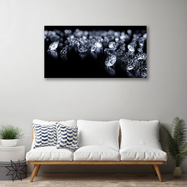Quadro su tela Diamanti Art 100x50 cm