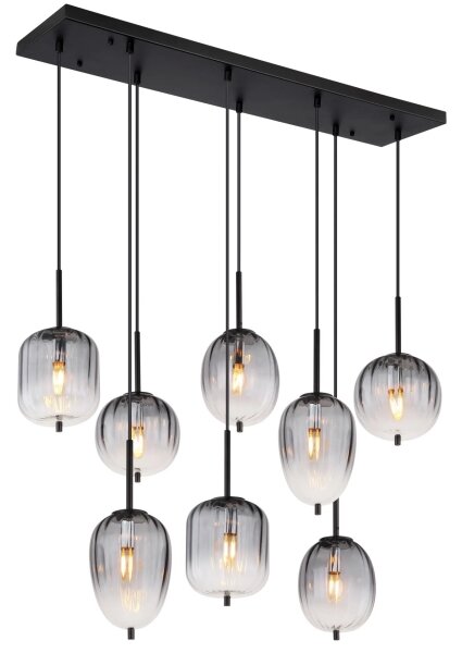 Globo 15215-8 - Lampadario a sospensione con filo ATTILA 8xE14/40W/230V