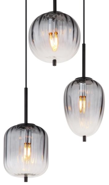 Globo 15215-3 - Lampadario a sospensione con filo ATTILA 3xE14/40W/230V