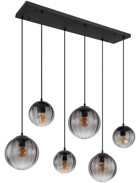 Globo 15216-6 - Lampadario a sospensione con filo DALLERTA 6xE27/60W/230V