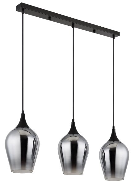 Globo 155520-3HS - Lampadario a sospensione con filo LAVUS 3xE27/60W/230V