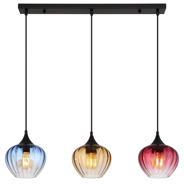 Globo 15748-3H - Lampadario a sospensione con filo SANDER 3xE27/60W/230V