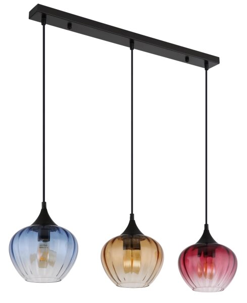 Globo 15748-3H - Lampadario a sospensione con filo SANDER 3xE27/60W/230V