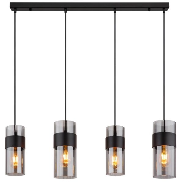 Globo 15718-4 - Lampadario a sospensione con filo SCARFINA 4xE27/60W/230V