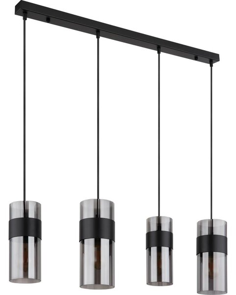 Globo 15718-4 - Lampadario a sospensione con filo SCARFINA 4xE27/60W/230V
