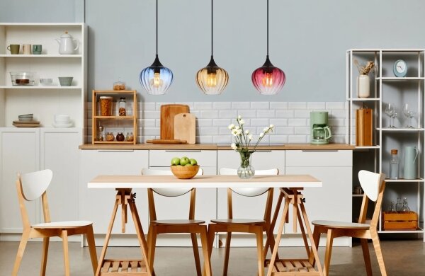 Globo 15748-3H - Lampadario a sospensione con filo SANDER 3xE27/60W/230V