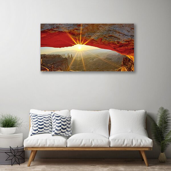 Quadro su tela Paesaggio del Grand Canyon 100x50 cm
