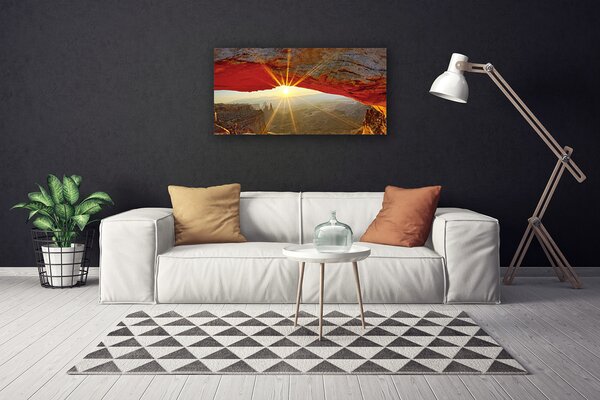 Quadro su tela Paesaggio del Grand Canyon 100x50 cm