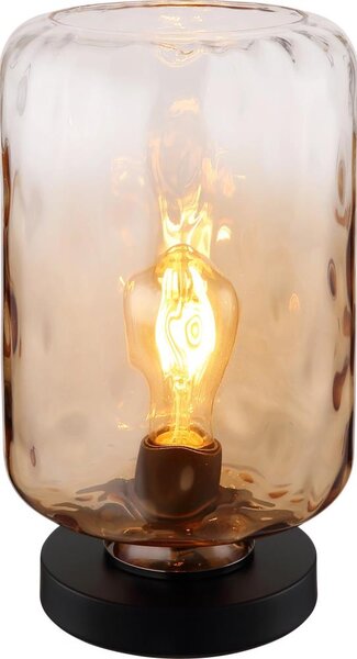 Globo 16046TA - Lampada da tavolo DARINA 1xE27/60W/230V marrone