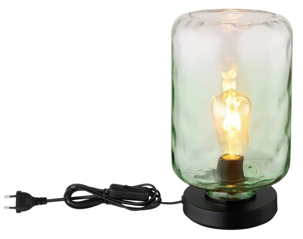 Globo 16046TG - Lampada da tavolo DARINA 1xE27/60W/230V verde
