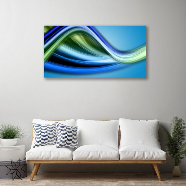 Quadro su tela Grafica di astrazione 100x50 cm