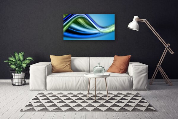 Quadro su tela Grafica di astrazione 100x50 cm