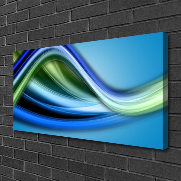 Quadro su tela Grafica di astrazione 100x50 cm