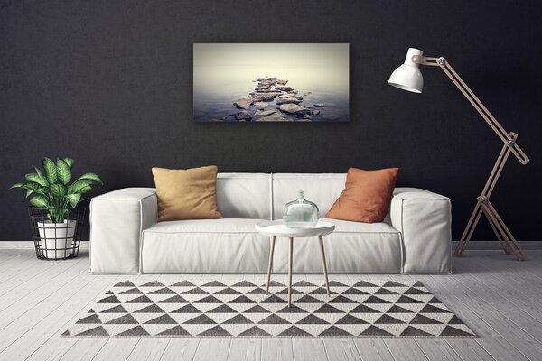 Quadro su tela Rocce, acqua, paesaggio 100x50 cm