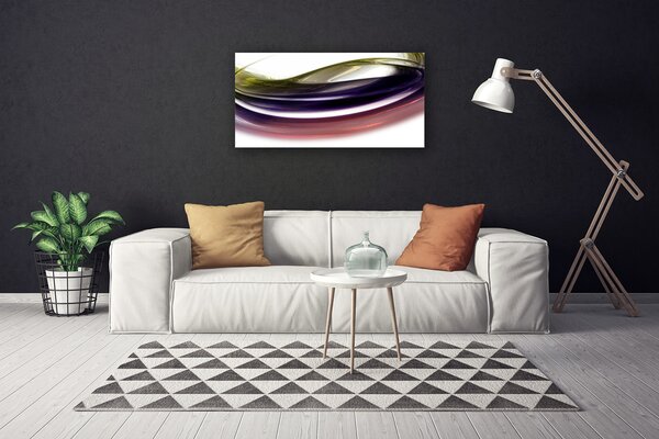 Quadro su tela Grafica di astrazione 100x50 cm