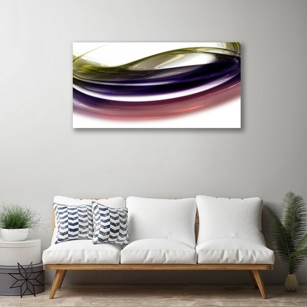 Quadro su tela Grafica di astrazione 100x50 cm