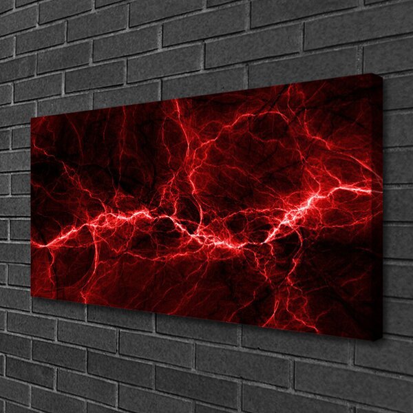 Quadro su tela Grafica di astrazione 100x50 cm